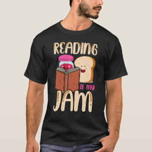 Camiseta Leer Es Mi. Jam Funny I. Love to Read Books