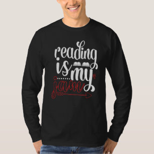Camiseta Leer es mi Jam Kids Teacher I Love Read Book