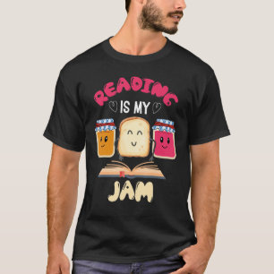 Camiseta Leer Es Mi Jam Me Encanta Leer Libros Libros