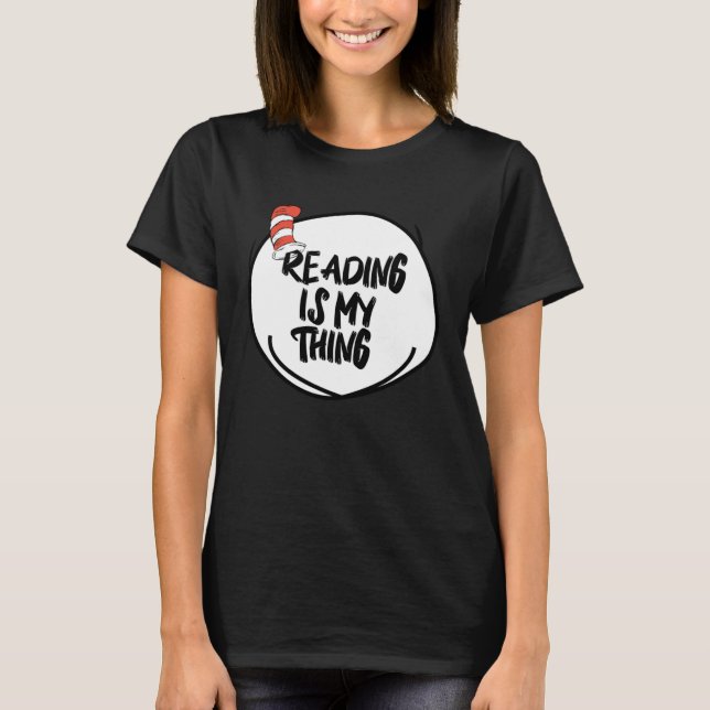 Camiseta Leer es mi libro de lectura Thing Bookworm (Anverso)
