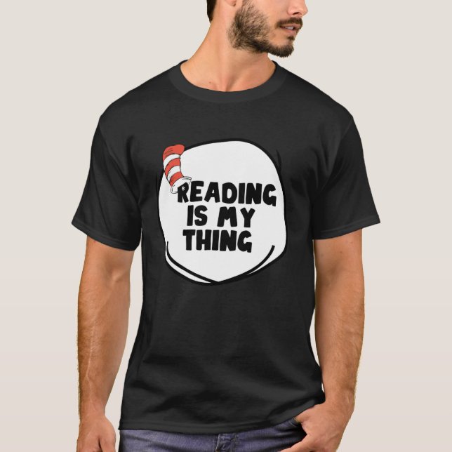 Camiseta Leer es mi libro de lectura Thing Bookworm 1 (Anverso)