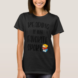 Camiseta Leer es mi libro favorito de Bookworm