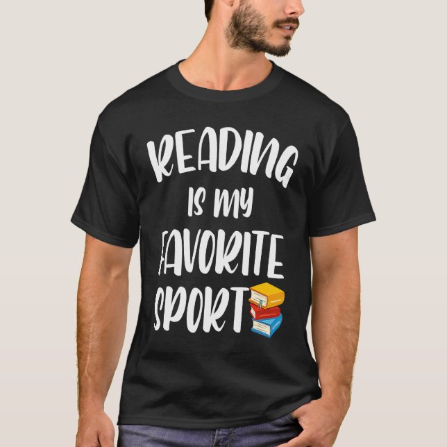 Camiseta Leer es mi libro favorito de Bookworm 1 (Anverso)