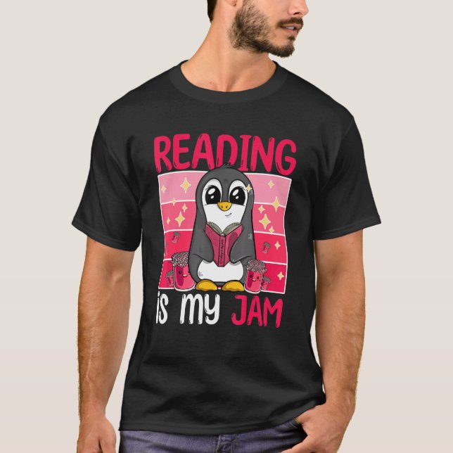 Camiseta Leer es mi mermelada me encanta leer El gracioso l (Anverso)