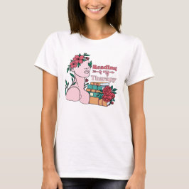Camiseta Leer es mi terapia