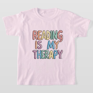 Camiseta Leer es mi terapia
