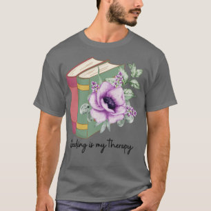 Camiseta Leer es mi terapia 17
