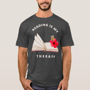 Camiseta Leer es mi terapia 45