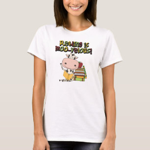 Camiseta Leer es Moo-velous