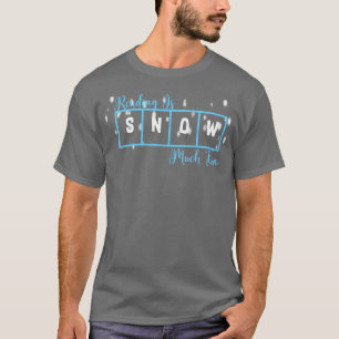Camiseta Leer es nieve es una ciencia divertida de la lectu