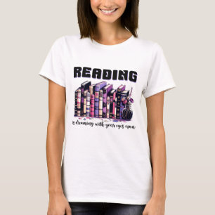 Camiseta Leer es soñar con los ojos abiertos 