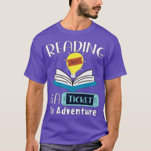 Camiseta Leer es un pasaje a la aventura 1