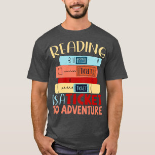Camiseta Leer es un pasaje a la aventura 3