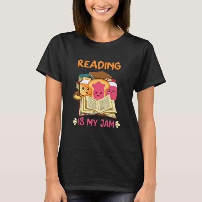 Camiseta Leer es una broma que me encanta leer libros Libra (Anverso)