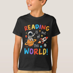 Camiseta Leer está fuera de este mundo de libros divertidos