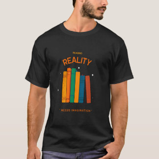 Camiseta Leer la realidad necesita imaginación