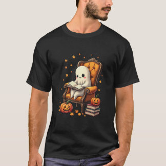 Camiseta Leer libro de profesores entusiastas libro fantasm