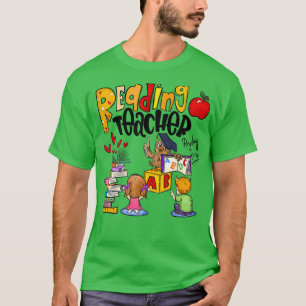 Camiseta Leer libro de profesores hace que profesor sea div