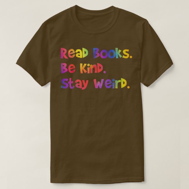 Camiseta Leer libros (Diseño del anverso)