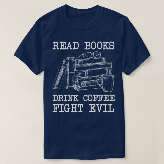 Camiseta Leer libros (Diseño del anverso)