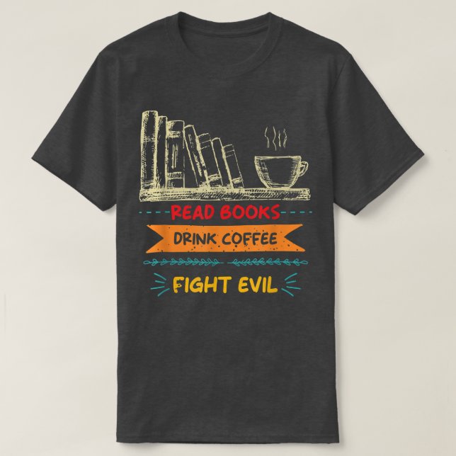 Camiseta Leer libros (Diseño del anverso)