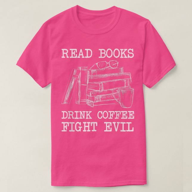 Camiseta Leer libros (Diseño del anverso)