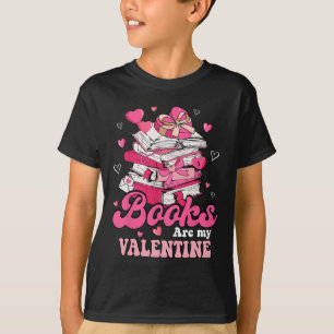 Camiseta Leer libros de Día de San Valentín de profesores e