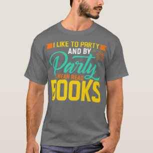 Camiseta Leer libros de libros de libros de libros de libro