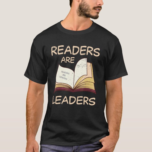 Camiseta Leer libros de literatura libros Los lectores de l (Anverso)