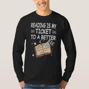 Camiseta Leer libros de literatura libros Los lectores de l