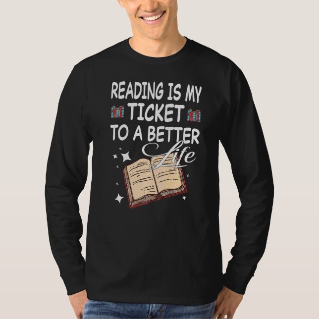 Camiseta Leer libros de literatura libros Los lectores de l (Anverso)