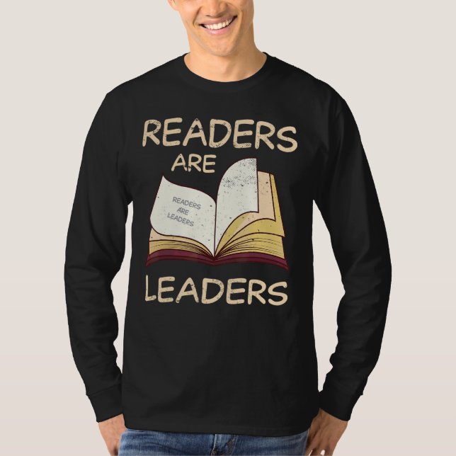 Camiseta Leer libros de literatura libros Los lectores de l (Anverso)