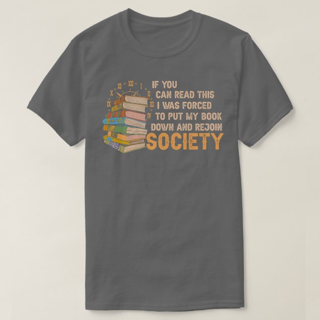 Camiseta Leer libros más encantadores para los Bookworms Bo (Diseño del anverso)