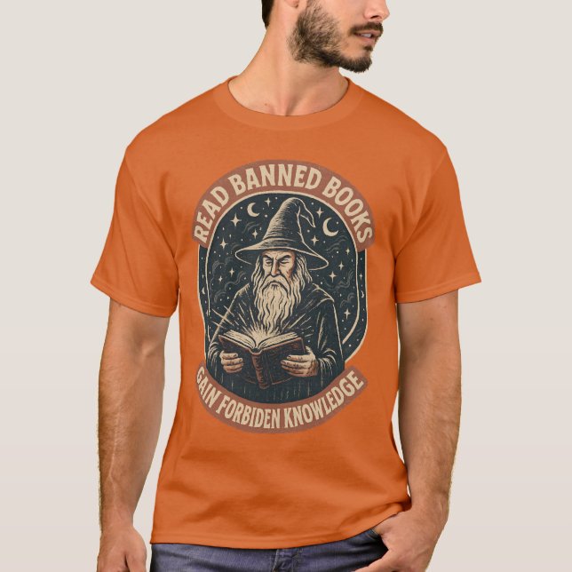 Camiseta Leer libros prohibidos (Anverso)