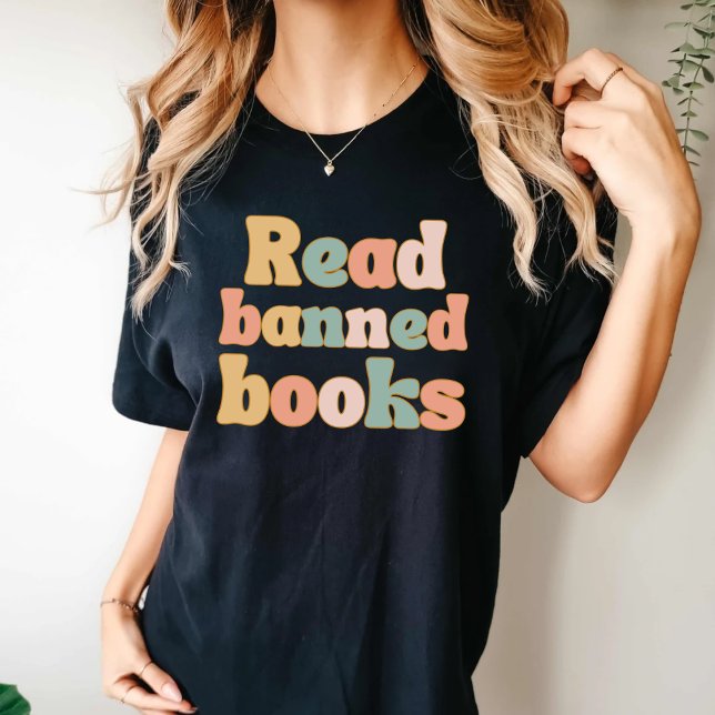 Camiseta Leer libros prohibidos (Subido por el creador)
