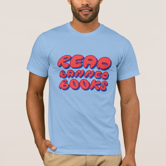 Camiseta Leer libros prohibidos (Anverso)