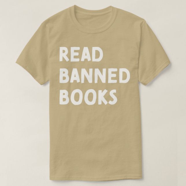 Camiseta Leer libros prohibidos4 (Diseño del anverso)