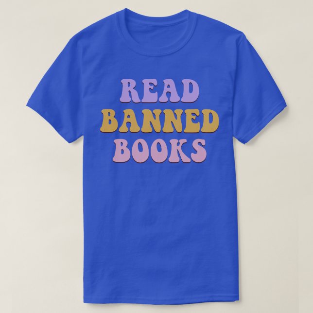 Camiseta Leer libros prohibidos 2 (Diseño del anverso)