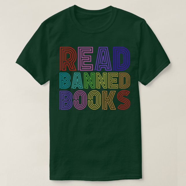 Camiseta Leer libros prohibidos 20 (Diseño del anverso)
