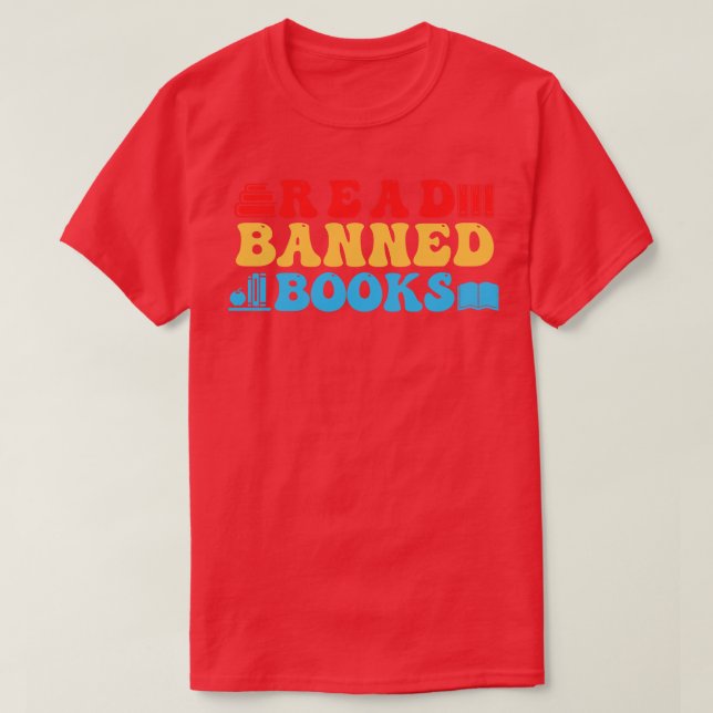 Camiseta Leer libros prohibidos 25 (Diseño del anverso)