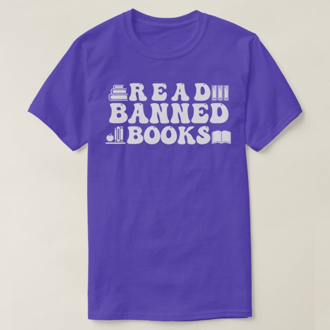 Camiseta Leer libros prohibidos 26 (Diseño del anverso)