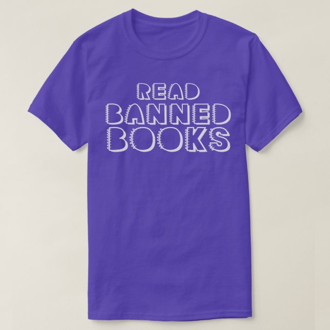 Camiseta Leer libros prohibidos 5 (Diseño del anverso)