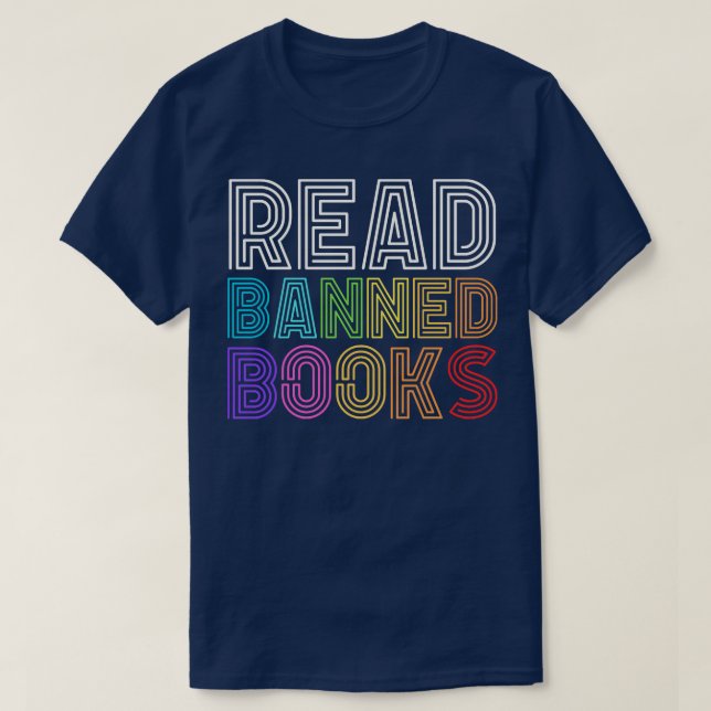 Camiseta Leer libros prohibidos 7 (Diseño del anverso)