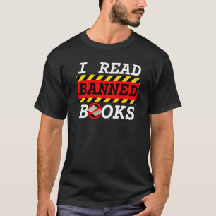 Camiseta Leer libros prohibidos contra la censura Libro de