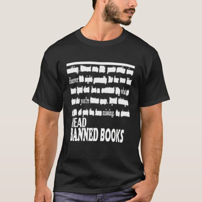 Camiseta Leer Libros Prohibidos Descubre Lo Que Te Falta 1 (Anverso)