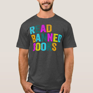 Camiseta Leer libros prohibidos en el Vintage, leo libros p