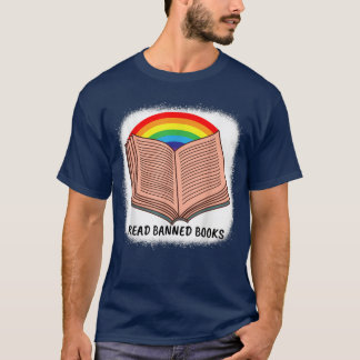 Camiseta Leer libros prohibidos Libros divertidos Leer libr