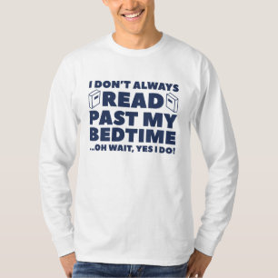 Camiseta Leer más allá de mi tiempo de cama