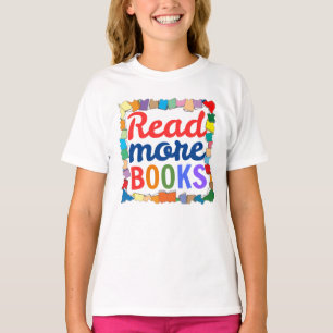 Camiseta Leer Más Libros