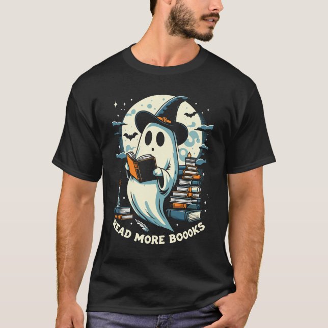 Camiseta Leer más libros (Anverso)